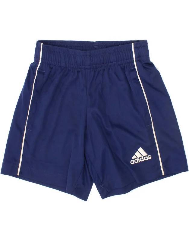 Luxury And Elegant ADIDAS Boys Aeroready Sport Shorts 4-5 Years Blue