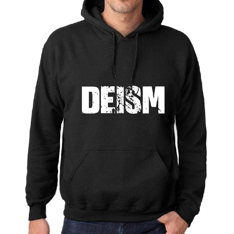 Warm Wear Men's Women's Unisex Printed Graphic Cotton Hoodie Soft Heavyweight Hooded Sweatshirt Pullover Popular Words DEISM Deep Black Warm Wear Men's Women's Unisex Printed Graphic Cotton Hoodie Soft Heavyweight Hooded Sweatshirt Pullover Popular Words DEISM Deep Black