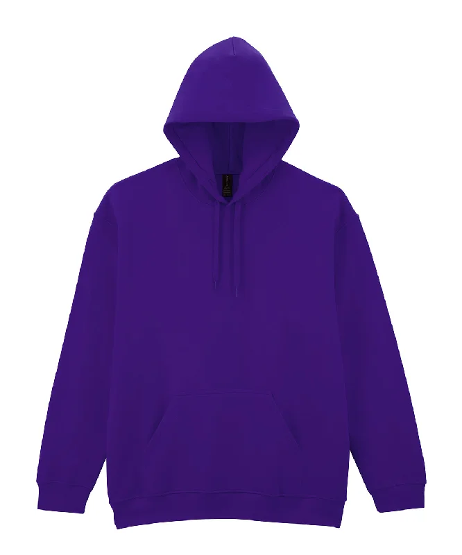 Soft Fabric Looks Purple - Softstyle™ midweight fleece adult hoodie