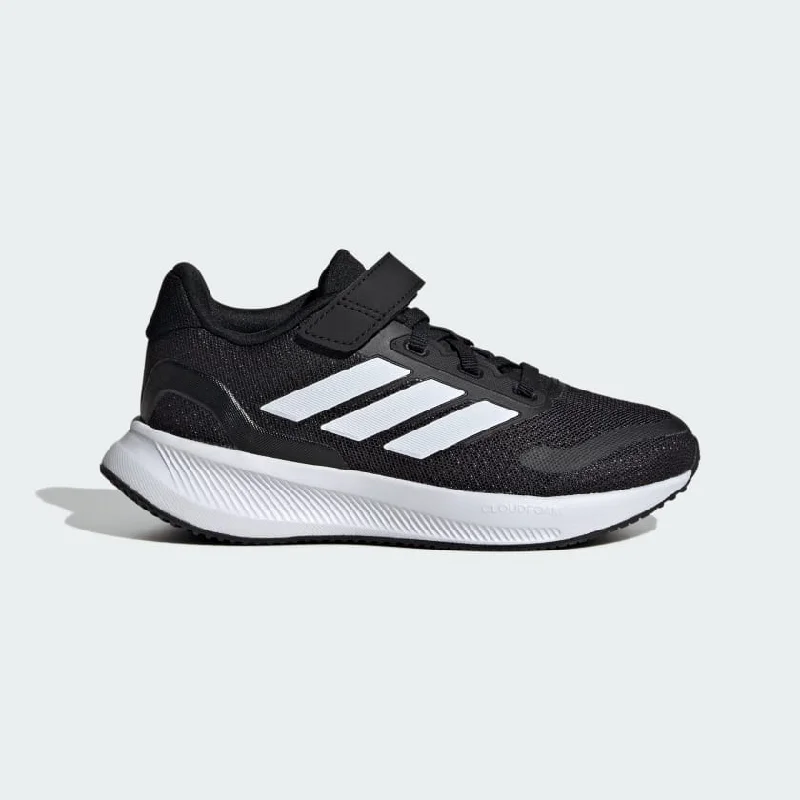 Feminine Charm ADIDAS KID'S RUNFALCON 5 HOOK N' LOOP BLACK/WHTE RUNNING SHOES
