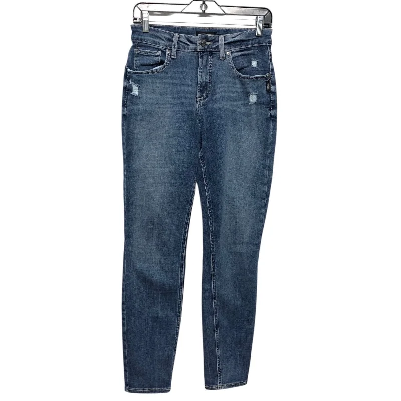 Cozy Layers Jeans Straight By Silver In Blue Denim, Size:6