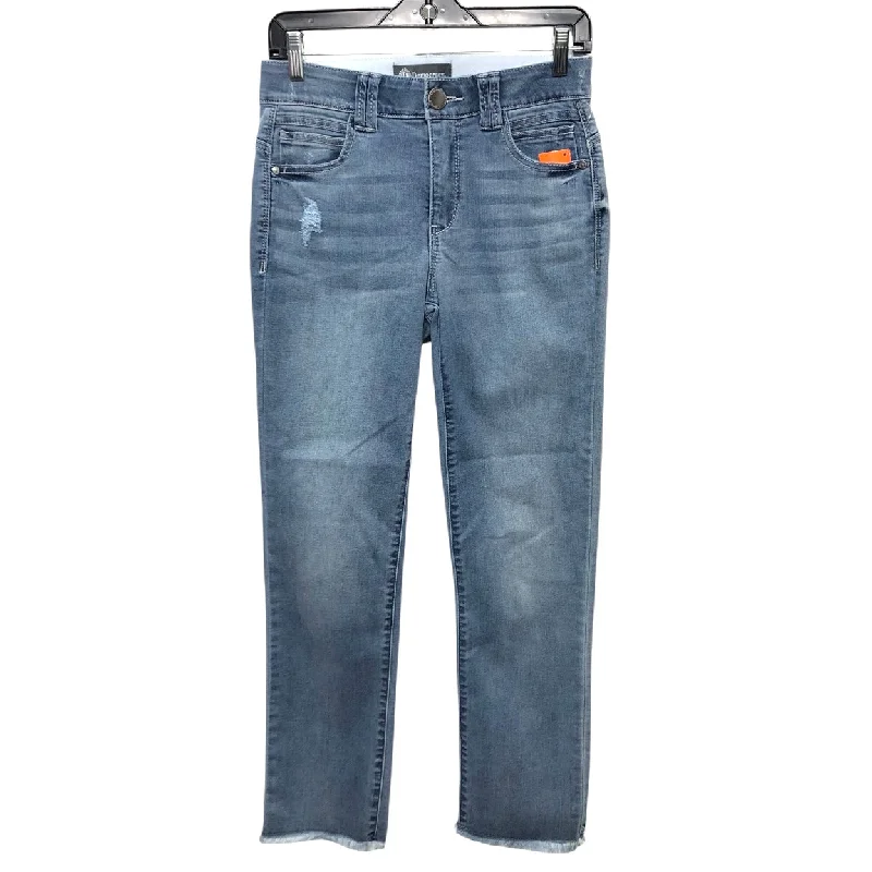 Layered Comfort Jeans Jeggings By Democracy In Blue Denim, Size:2