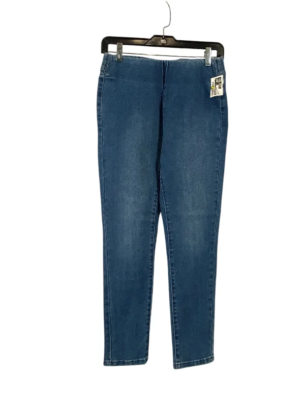 Warm Layers Jeans Jeggings By Soft Surroundings In Blue Denim, Size: 2