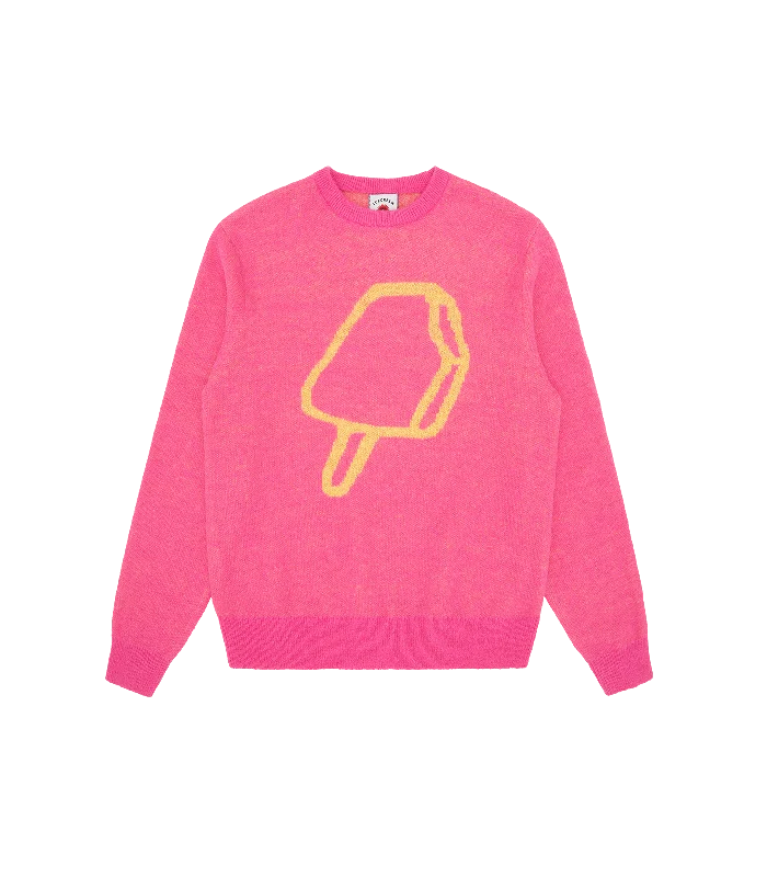 Cozy Apparel POPSICLE CREWNECK - PINK