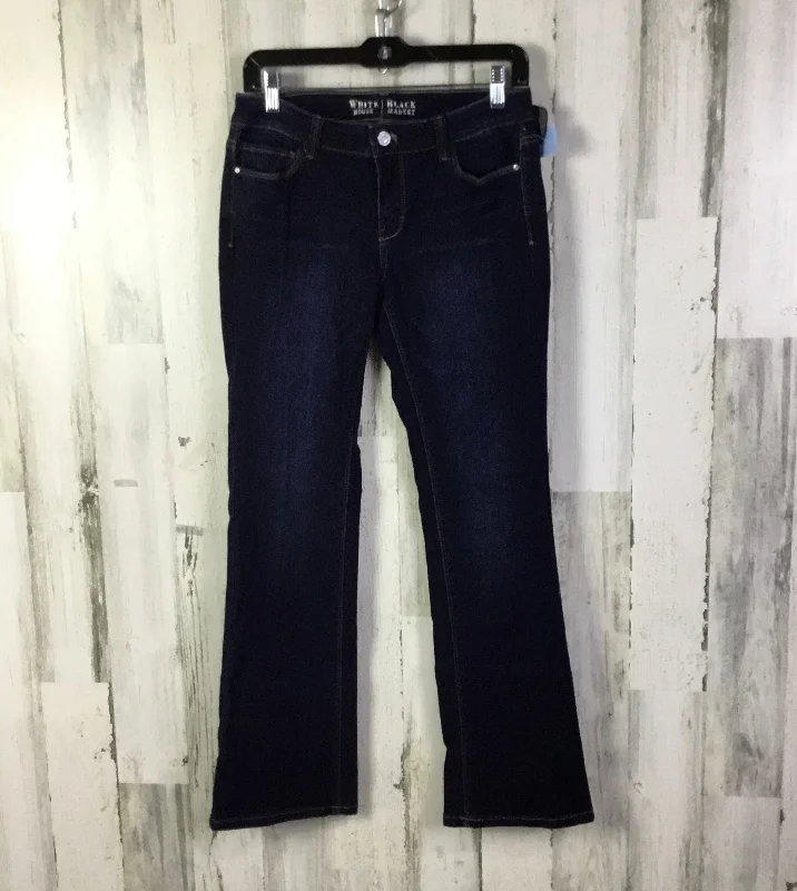 Soft Feel Jeans Boot Cut By White House Black Market In Blue Denim, Size: 6