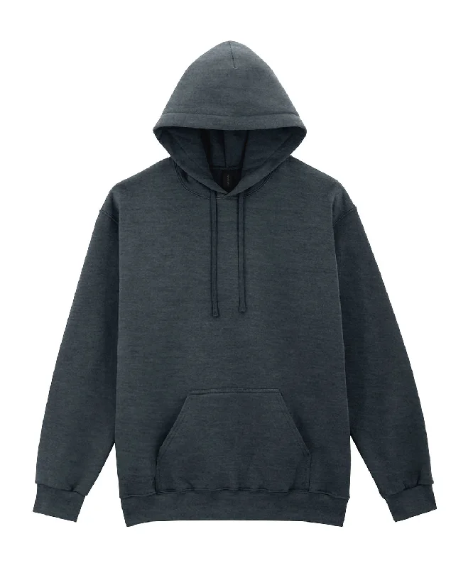 High-end Fabrics Dark Heather* - Softstyle™ midweight fleece adult hoodie