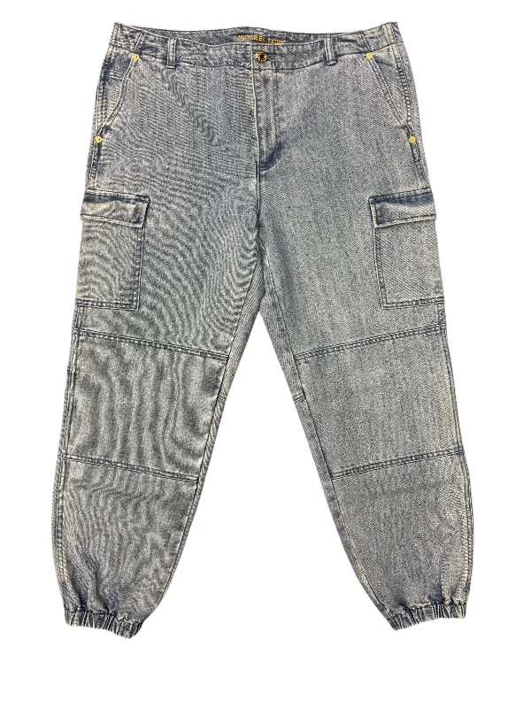 Comfortable Fitwear Jeans Boyfriend By Michael By Michael Kors In Blue Denim, Size: 14