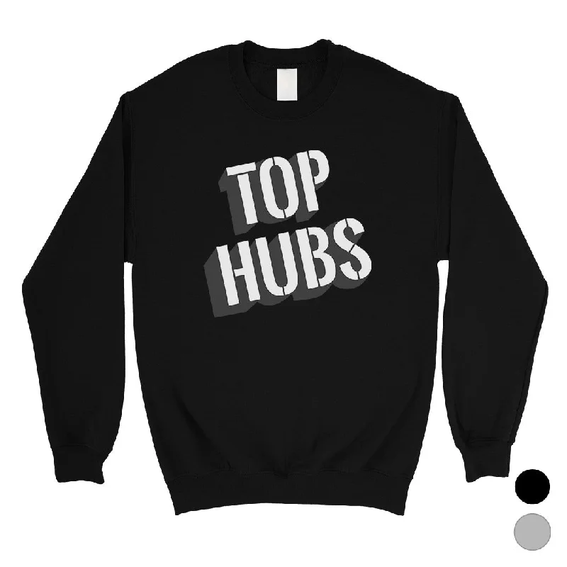 Chic Relaxation Top Husband Mens/Unisex Fleece Sweatshirt