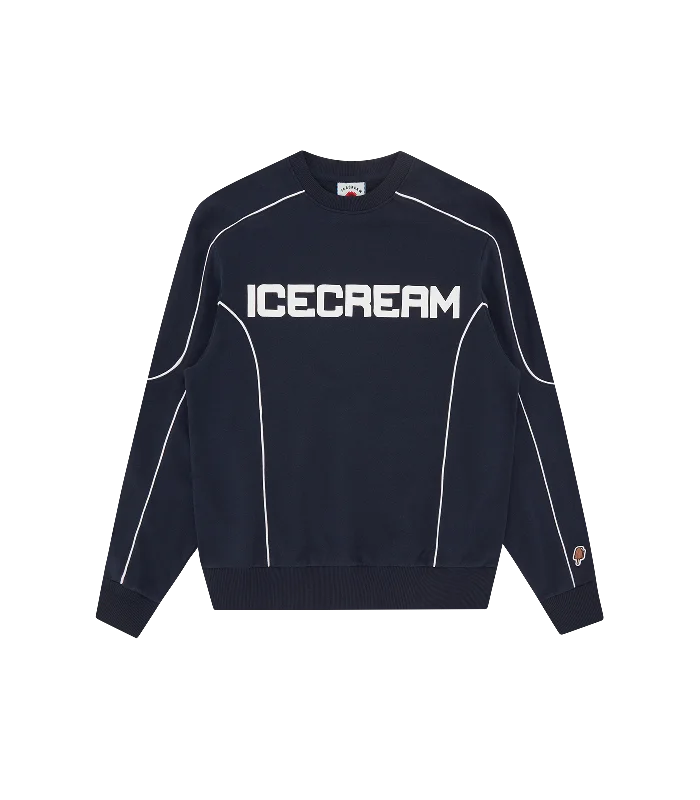 Street Fashion TRAINING CREWNECK - NAVY