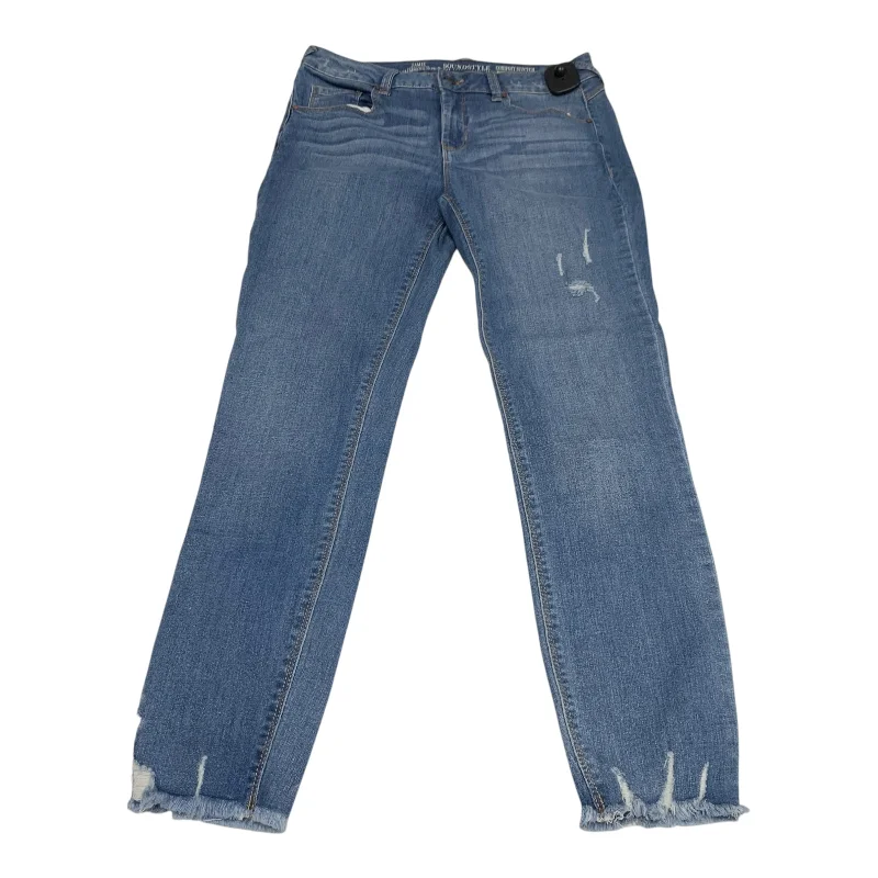 Minimalism Jeans Skinny By Sound Styles In Blue Denim, Size: 8