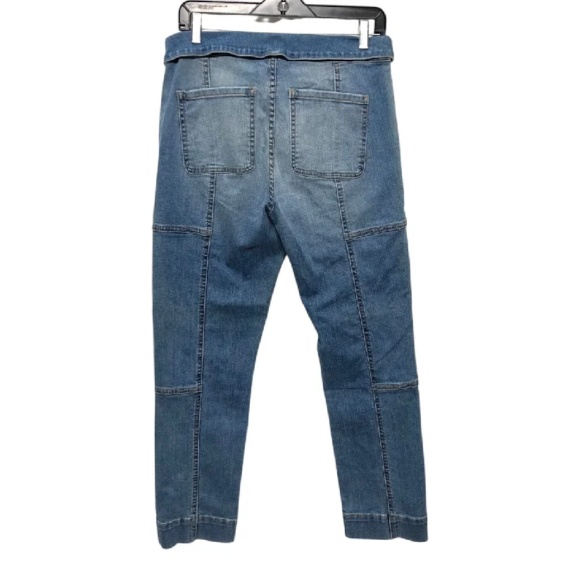 Elegant Wear Jeans Straight By Kut In Blue Denim, Size:6
