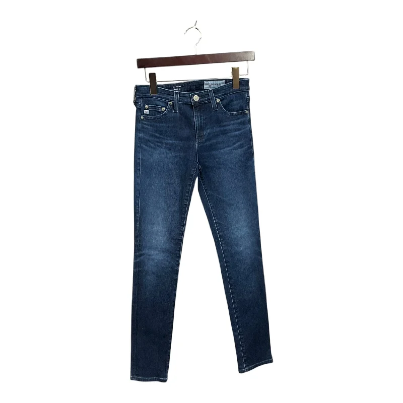 Comfortable Fashion Jeans Skinny By Adriano Goldschmied In Blue Denim, Size: 2