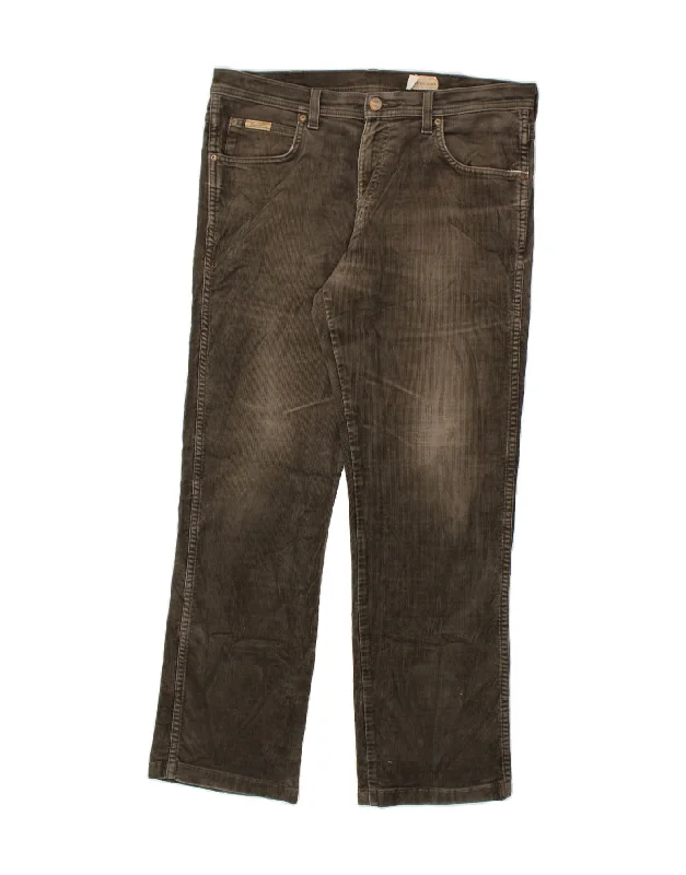 Fresh And Elegant WRANGLER Mens Arizona Stretch Straight Corduroy Trousers W34 L29 Brown Fresh And Elegant WRANGLER Mens Arizona Stretch Straight Corduroy Trousers W34 L29 Brown