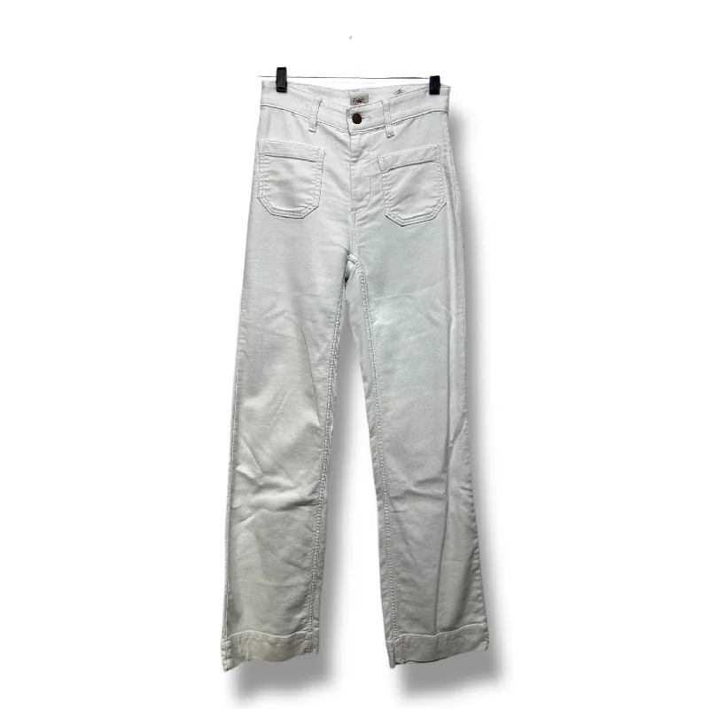 Relaxed Clothing Jeans Boot Cut By Faherty In White, Size: 0