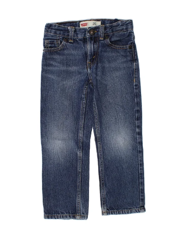British Style LEVI'S Boys 511 Slim Jeans 3-4 Years W20 L17  Blue Cotton