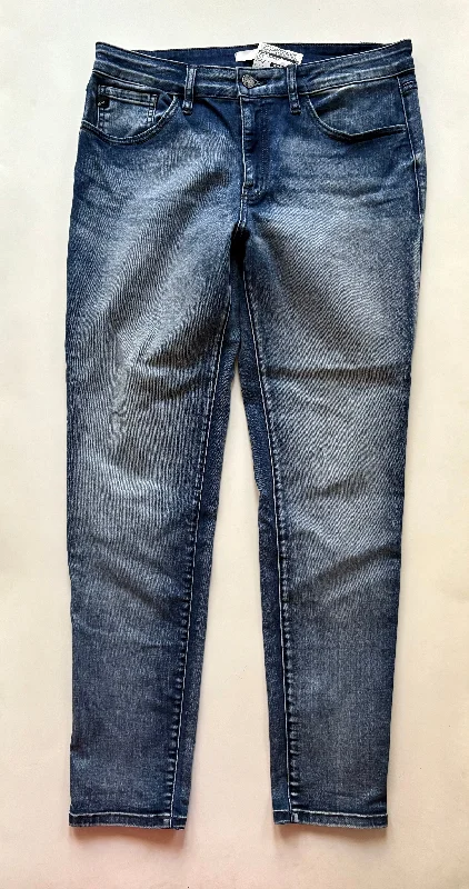 Breezy Style Jeans Straight By Kancan In Blue, Size: 12