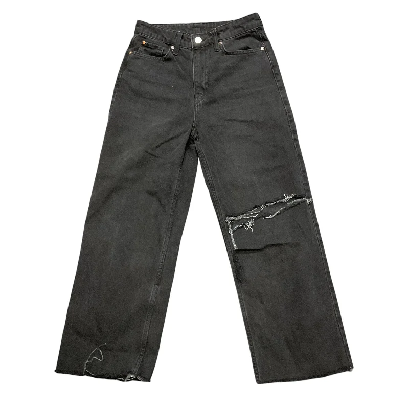 Cozy Footwear Jeans Boyfriend By Clothes Mentor In Black Denim, Size: 4