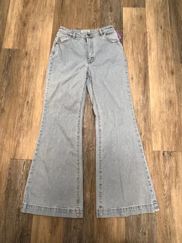 Relaxed And Casual Jeans Flared By Rollas In Blue Denim, Size: 8/29
