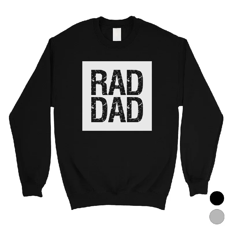 Smart Casuals Rad Dad Mens/Unisex Fleece Sweatshirt