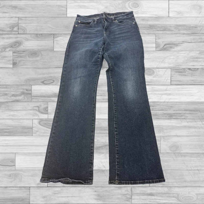 Minimal Classic Jeans Boot Cut By Lucky Brand In Blue Denim, Size: 12