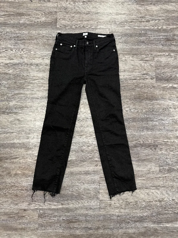 Personal Charm Jeans Straight By Edwin In Black Denim, Size: 4