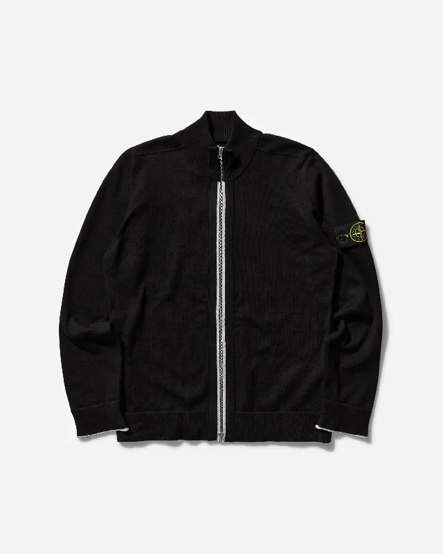 Relaxed Clothing Men's Zip-Up Cardigan Black