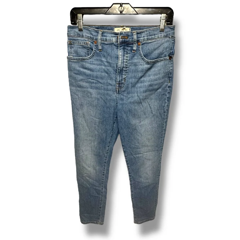 Classic Choice Jeans Skinny By Madewell In Blue Denim, Size: 8