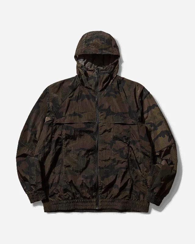 Fashionable In The Times Men's Mostroverse CLRT All-Over Print Ripstop Jacket Black Fashionable In The Times Men's Mostroverse CLRT All-Over Print Ripstop Jacket Black