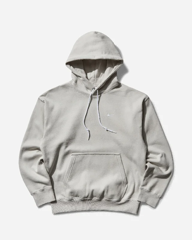 Smart Comfort Men's Solo Swoosh Hoodie Light Bone