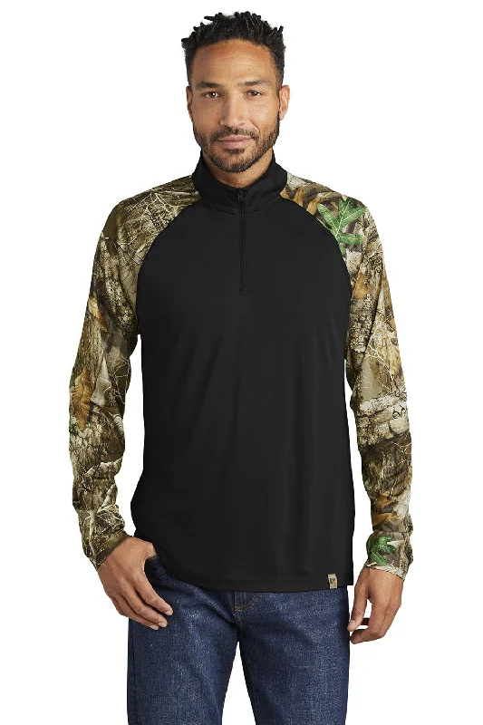 Easy Comfort Style Russell Outdoors Mens Realtree Colorblock Moisture Wicking 1/4 Zip Sweatshirt - Black/Realtree Edge Camo - NEW Easy Comfort Style Russell Outdoors Mens Realtree Colorblock Moisture Wicking 1/4 Zip Sweatshirt - Black/Realtree Edge Camo - NEW