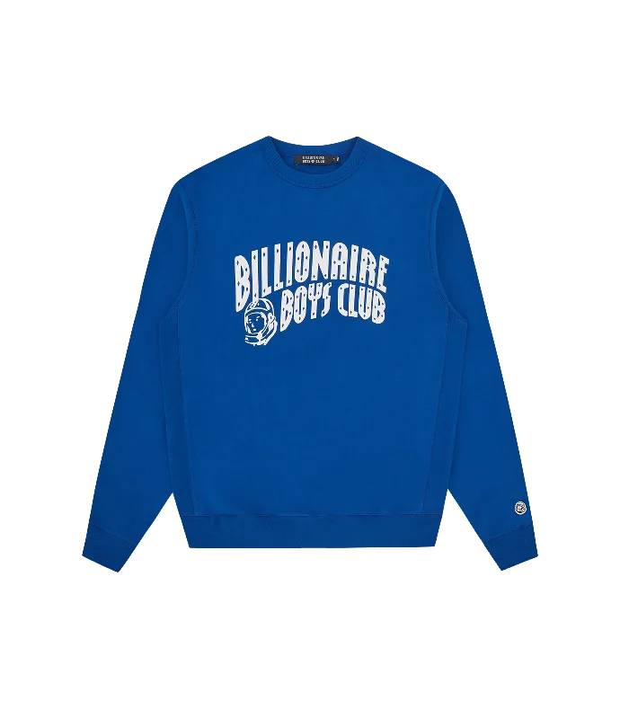 Stylish Ease ARCH LOGO CREWNECK - ROYAL BLUE