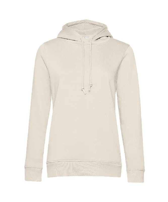 Youthful Street Fashion Off White - B&C Inspire Hooded /women