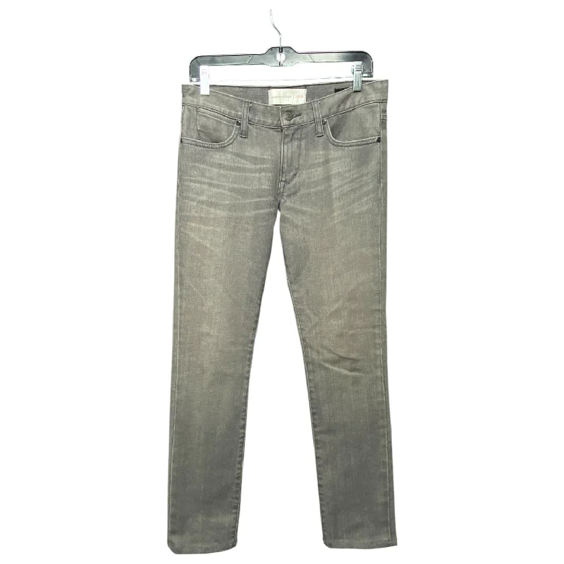 All-Day Style Jeans Straight By Paper Denim Cloth In Grey Denim, Size: 4