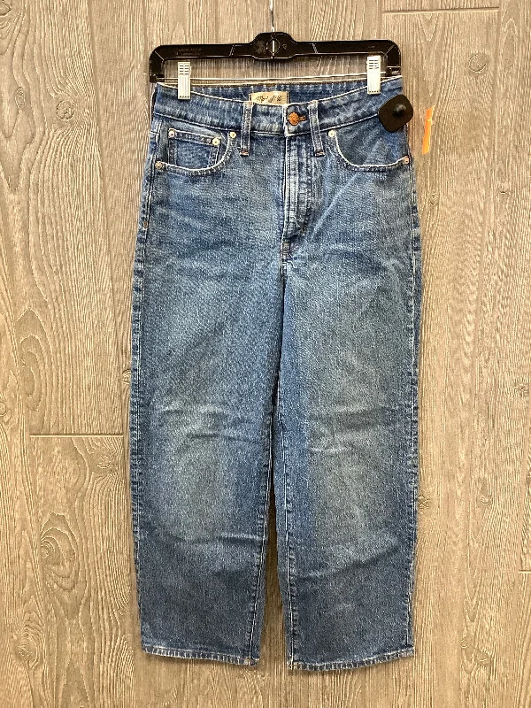 Sports And Leisure Jeans Straight By Madewell In Blue Denim, Size: 4