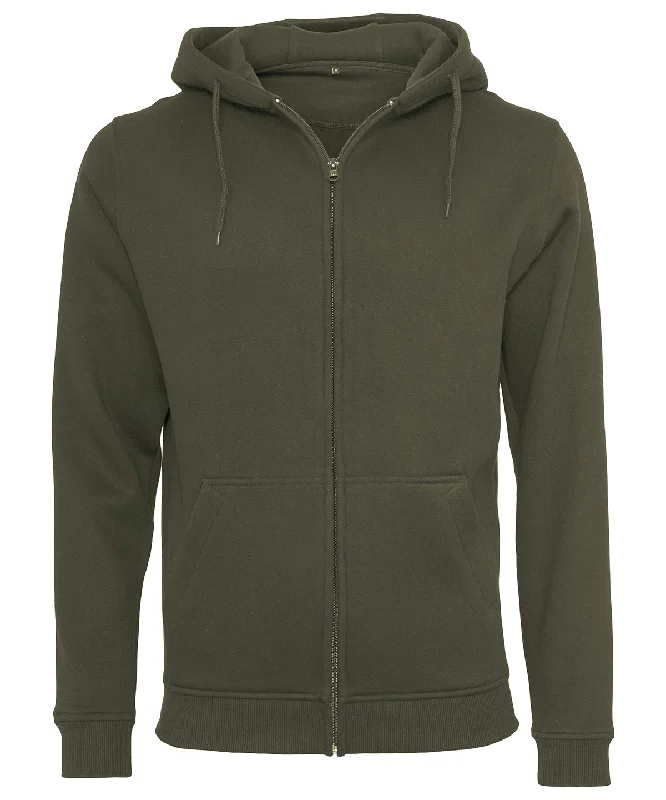 Casual And Comfortable Olive - Heavy zip hoodie