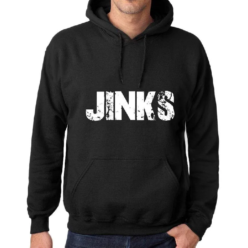 Relaxed And Casual Men's Women's Unisex Printed Graphic Cotton Hoodie Soft Heavyweight Hooded Sweatshirt Pullover Popular Words JINKS Deep Black Relaxed And Casual Men's Women's Unisex Printed Graphic Cotton Hoodie Soft Heavyweight Hooded Sweatshirt Pullover Popular Words JINKS Deep Black