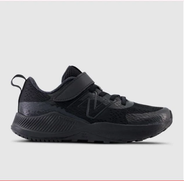 Spring Fashion NEW BALANCE KIDS DYNASOFT NITREL V5 HOOK N'LOOP TRAIL BLACK SHOES