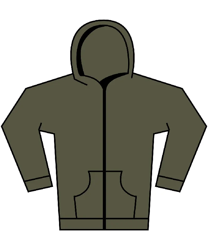 Eye-catching Personality Olive - Vintage heavy zip hoodie