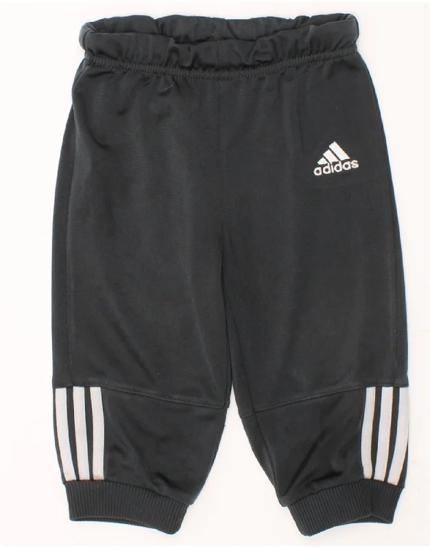Editorial Design ADIDAS Baby Boys Joggers Tracksuit Trousers 6-9 Months Black Polyester Editorial Design ADIDAS Baby Boys Joggers Tracksuit Trousers 6-9 Months Black Polyester