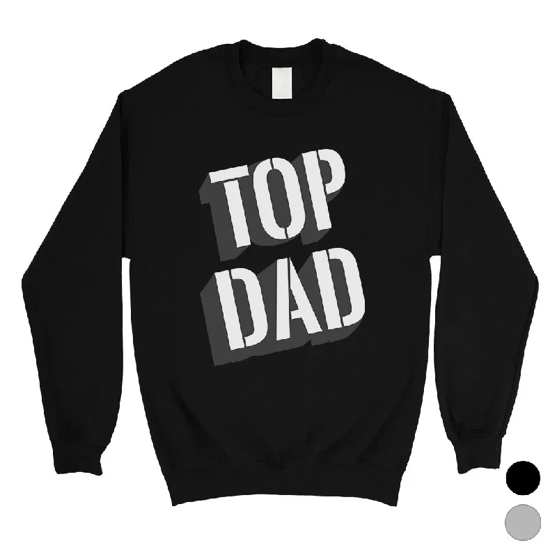 Cozy Look Top Dad Mens/Unisex Fleece Sweatshirt