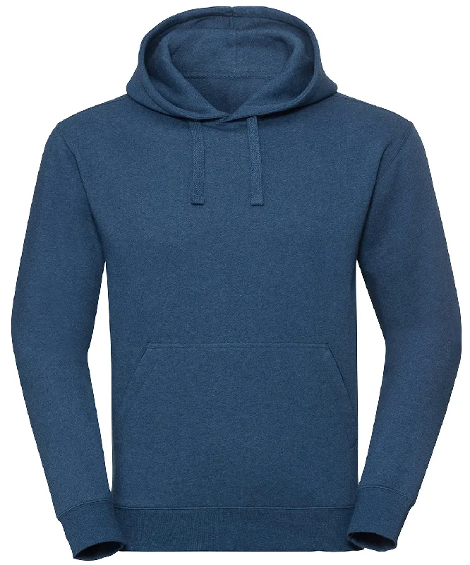 Classic Retro Ocean Melange - Authentic melange hooded sweatshirt