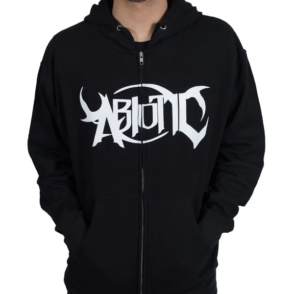 Minimal Style Abiotic "Logo" Zip Hoodie