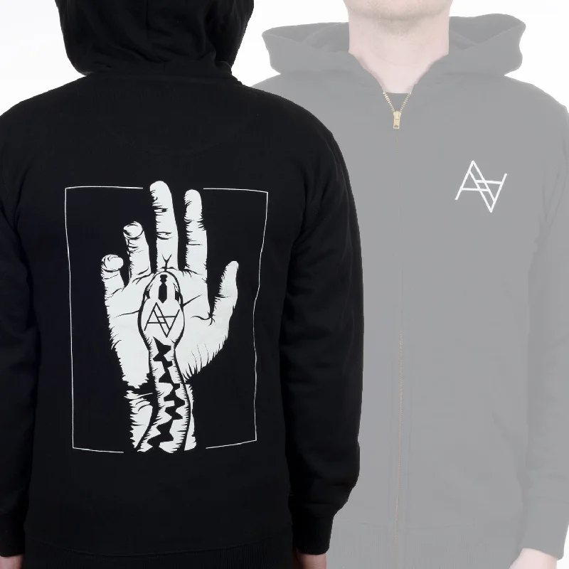 Comfortable Lounge Wear All Independent Service Alliance "Hand & Snake" Zip Hoodie