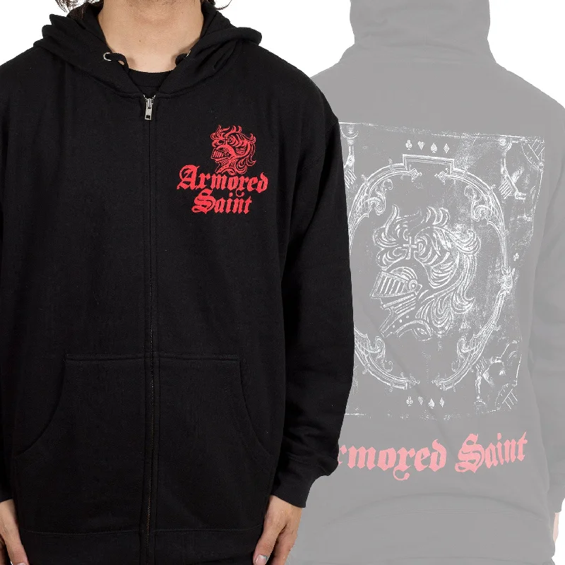 Casual And Versatile Armored Saint "Win Hands Down" Zip Hoodie
