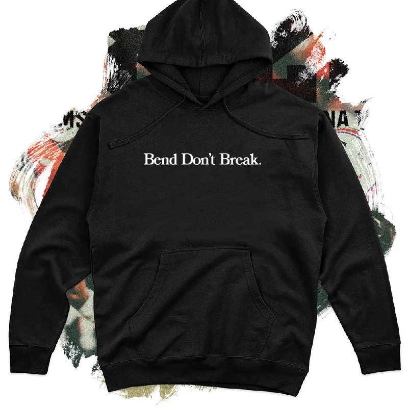 Fashion Must-have Bend Don't Break White Football Midweight Hoodie