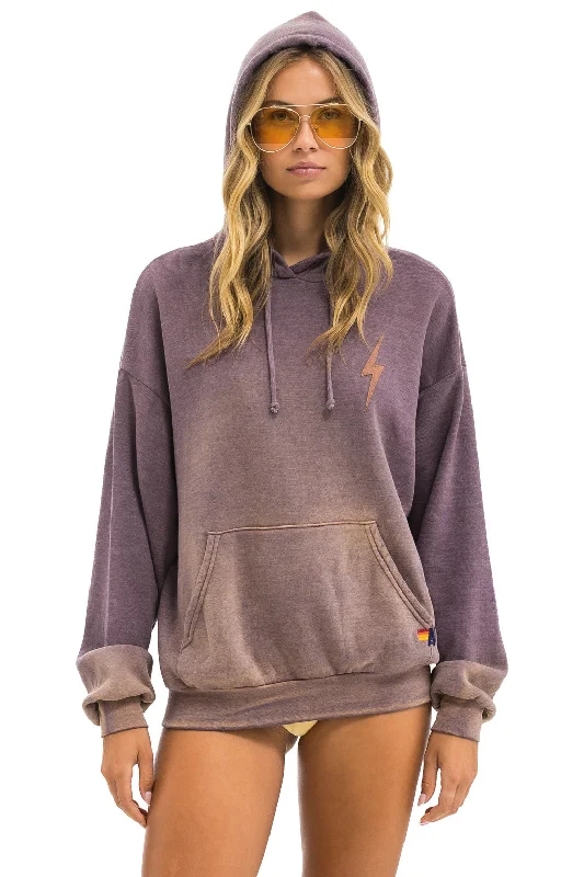 Versatile Itinerary BOLT STITCH 2  RELAXED PULLOVER HOODIE - FADED MOCHA