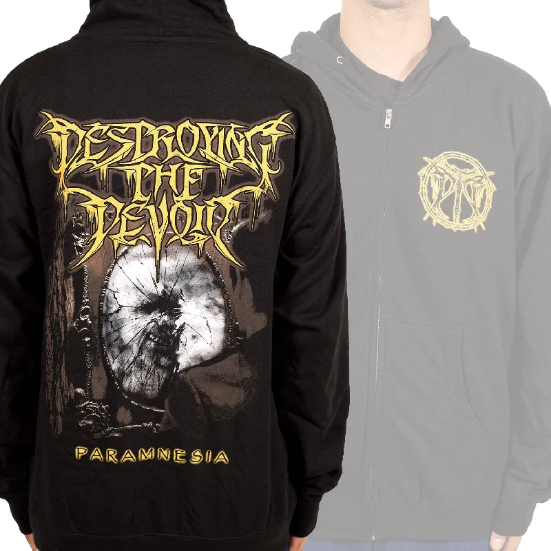 Modern Comfort Wear Destroying the Devoid "Paramnesia" Zip Hoodie