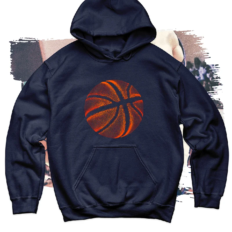 Minimal Classic Dotted Basketball Soft Blend Hoodie