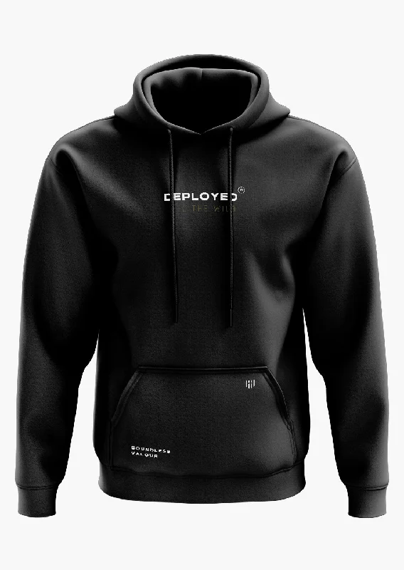 Exquisite Tailoring Horned Beast Snow Soft Hoodie