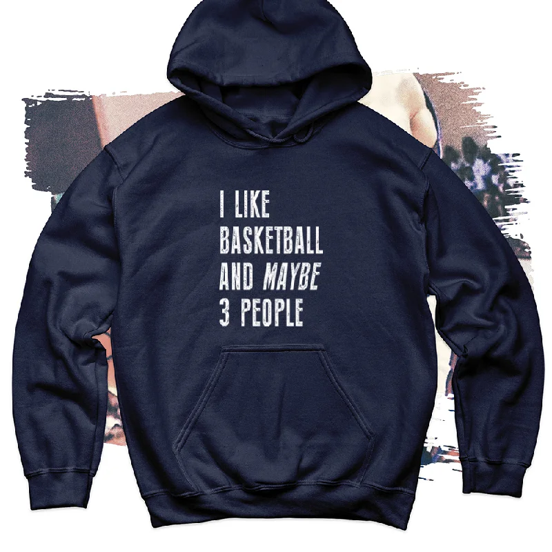Timeless Comfort I Like Basketball Soft Blend Hoodie